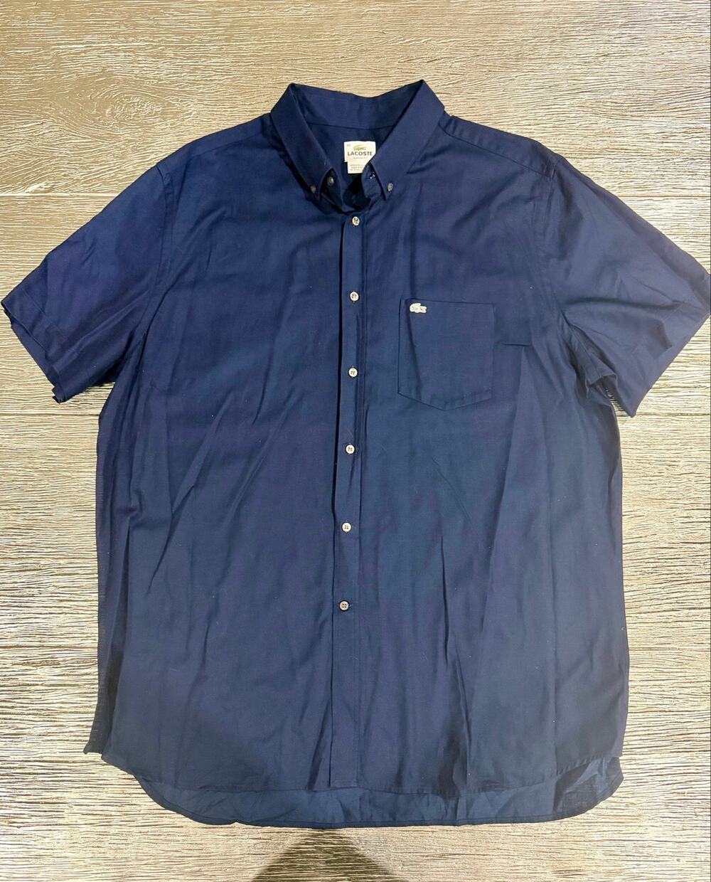 Lacoste Men's Size 46 Button Down Shirt